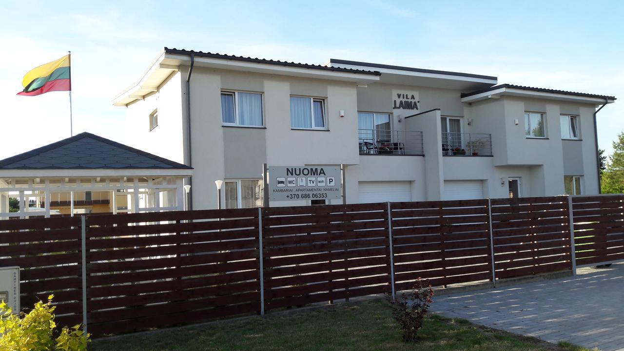 Vila Laima Hotell Šventoji Exteriör bild